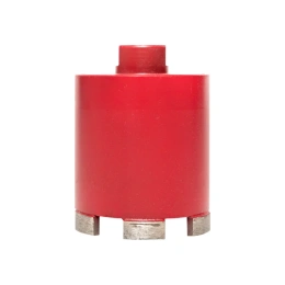 Коронка алмазная (верхнее пылеудаление) DCH-72MHS Micro Hit Laser M16 для дрелей с микроударом EKF dch-72-mhs-m16