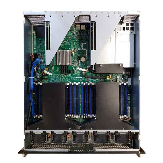 Платформа для сервера AIC BP201-LX 2U, 2x2.5" internal, Lynx 2xs3647,24xDDR4 DIMM, 2x1GbE, dedicated BMC port,2xM.2 NGFF ,4xPClex16, 2x OCP 2.0 mezzanine, 800W 1+180+ Platinum, 28""slide rail