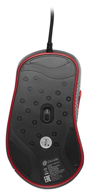 Мышь GMNG 720GM черный/красный оптическая 3200dpi USB для ноутбука 6but 1620711