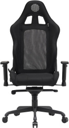 Кресло Cactus CS-CHR-MC04-BBK, ткань, до 150кг, регулируемые 2D подлокотники,  черный