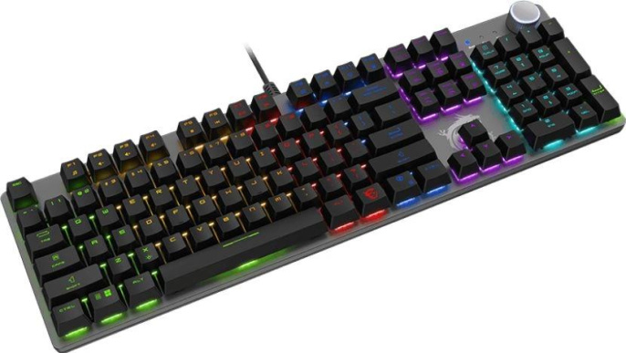 Клавиатура MSI Forge GK320, проводная, USB, механическая, черный [s11-04ru259-hh9]