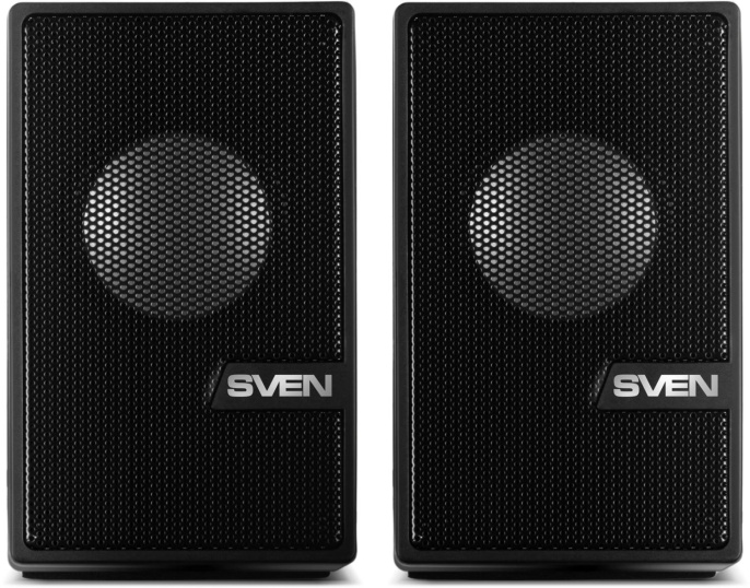Колонки Bluetooth Sven 340,  2.0,  черный [sv-021399]
