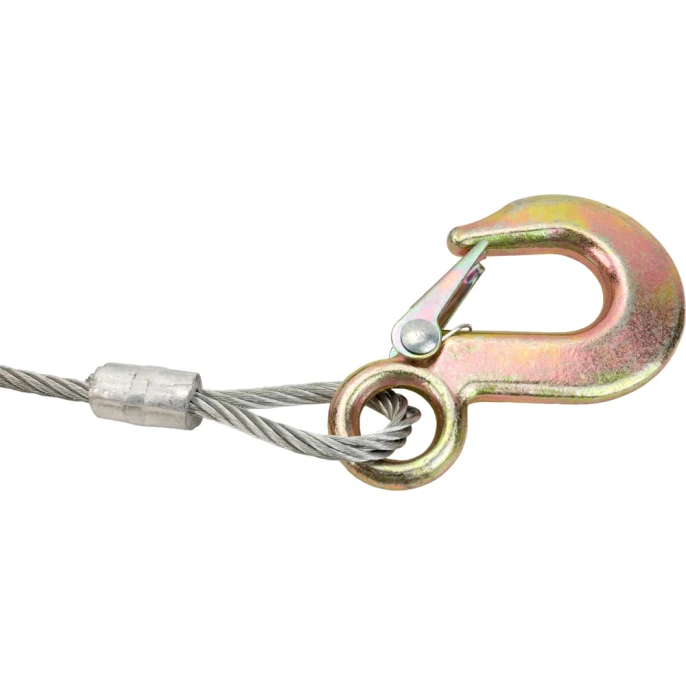 Ручная лебедка с двойным храповым механизмом Gigant 1т, Диаметр троса 11мм, длина троса 2,2м, GEW-20