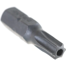 Вставка-бита 1/4"DR T-TORX, T27H, 25 мм Ombra 514827