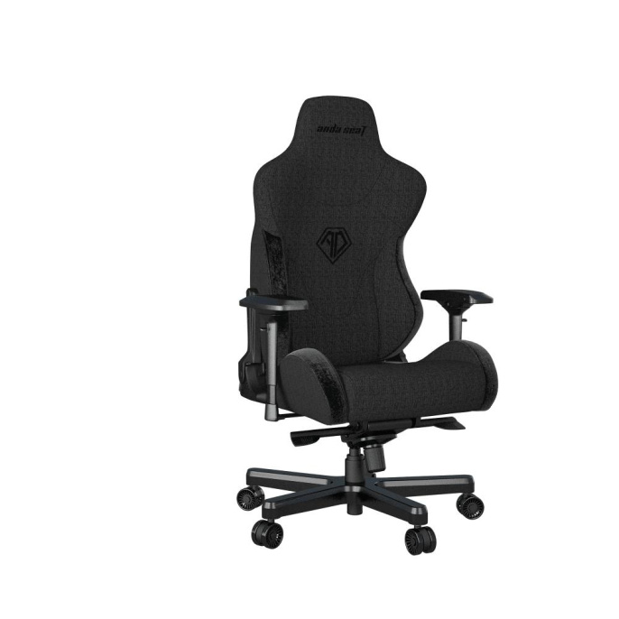 Кресло игровое Anda Seat T-Pro 2, цвет чёрный, размер XL 180кг , материал ткань модель AD12XL