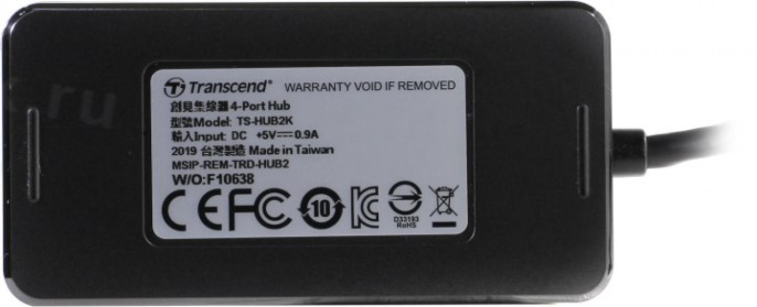Концентратор USB 3.0 Transcend TS-HUB2K