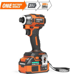 Винтоверт ударный аккумуляторный DAEWOO DAX 3521Li SET