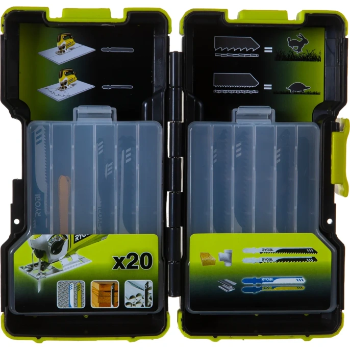 Набор пилок (20 шт.) для лобзика RAK20JB Ryobi 5132002261