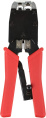 Инструмент обжимной ITK (TM1-B11V) для RJ-45/RJ-12/RJ-11 (упак:1шт) красный