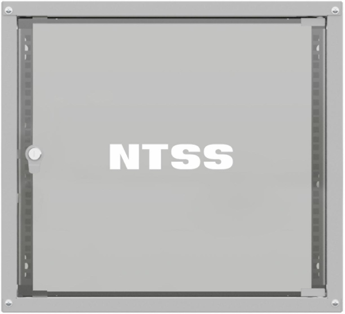 Шкаф коммутационный NTSS Lime NTSS-WL12U5545GS настенный, стеклянная передняя дверь, 12U, 550x450 мм