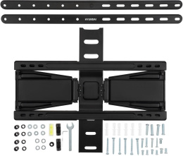 Кронштейн для телевизора Hyundai SL-F1 черный 43"-90" макс.50кг настенный поворотно-выдвижной и наклонный (HMS90FD350BK16)