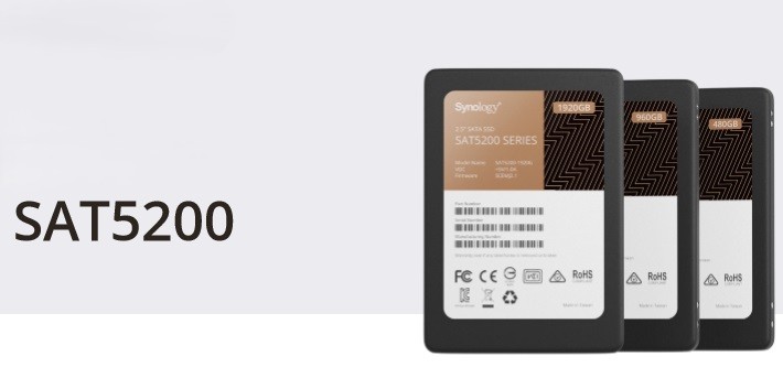 Synology представила SSD корпоративного класса SAT5200 ёмкостью до 3,84 Тбайт