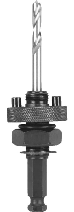 Хвостовик для коронок 32-210 мм (5/8"x18; хвостовик Hex 7/16") Milwaukee 4932479467