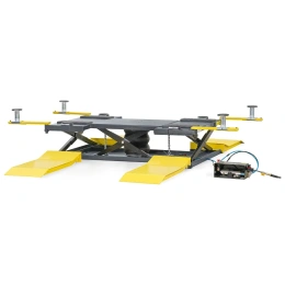 Пневматический подъемник г/п 2,5 т KraftWell с поворотными лапами FORBI 2.5G