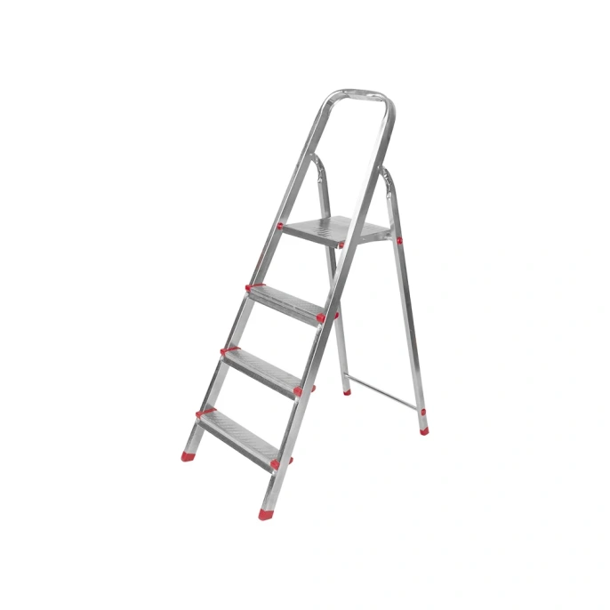 Стальная стремянка REXANT 4 ступеньки, усиленный профиль 12-5054