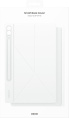 Чехол для планшета Samsung Smart Book Cover, для Samsung Galaxy Tab S9+/S9 FE+/S10+, белый [ef-bx810pwegru]