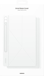 Чехол для планшета Samsung Smart Book Cover, для Samsung Galaxy Tab S9+/S9 FE+/S10+, белый [ef-bx810pwegru]