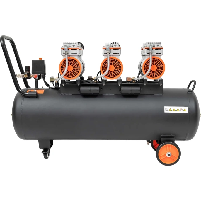 Безмасляный малошумный компрессор Gigant GSWK-100/440