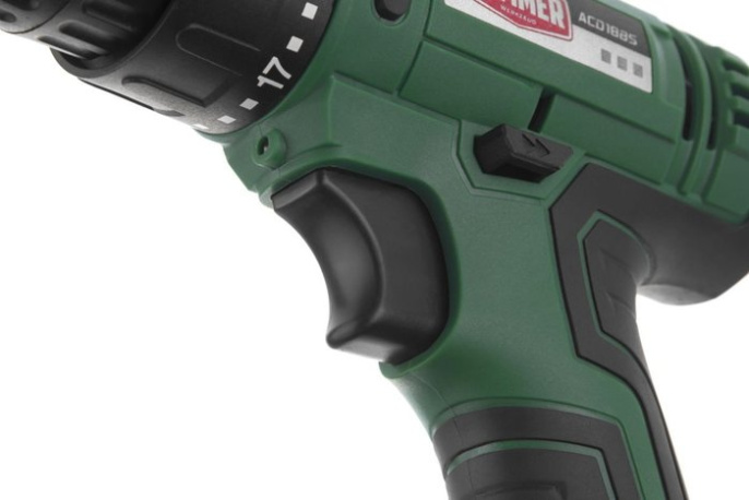 Дрель-шуруповерт аккумуляторная Hammer ACD18BS (680329)