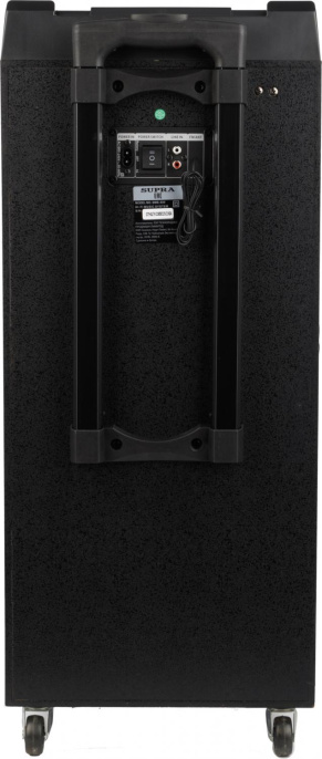 Музыкальный центр Supra SMB-880, 140Вт, с караоке, Bluetooth, FM, USB, SD, черный