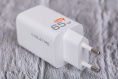Зарядное устройство CABLETIME GA65W CT-GAN65A-PW GaN PD3.0 2C1A 65 Вт, белый