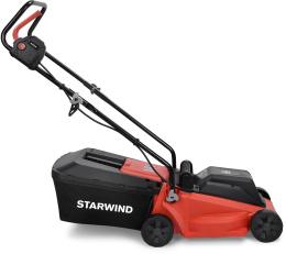 Газонокосилка электрическая StarWind ELM-1200,  32см, несамоходная