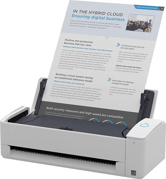 Сканер Ricoh scanner ScanSnap iX1300 Настольный сканер, 30 стр/мин, 60 изобр/мин, А4, двустороннее устройство АПД, Wi-Fi, USB 3.2, светодиодная подсветка аналог Fujitsu iX1300 (PA03805-B001)