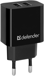 Адаптер питания UPC-21 5V/2.1A 2XUSB 83581 DEFENDER