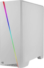 Корпус ATX Aerocool Cylon, Midi-Tower, без БП, белый [cylon wh]