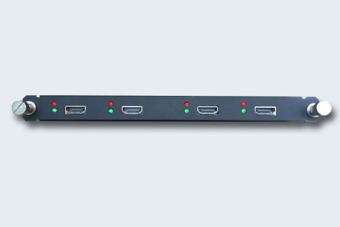 TNTv/TNT MMS-4WI-HDMI Карта интерфейсная, HDMI, 4 внешних входных порта: HDMI, без поддержки AUDIO;для коммутаторов серии MMS-xxxxSISL