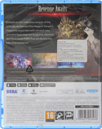 Игра для PS5 PlayStation Shin Megami Tensei V: Vengeance Стандартное издани 16+