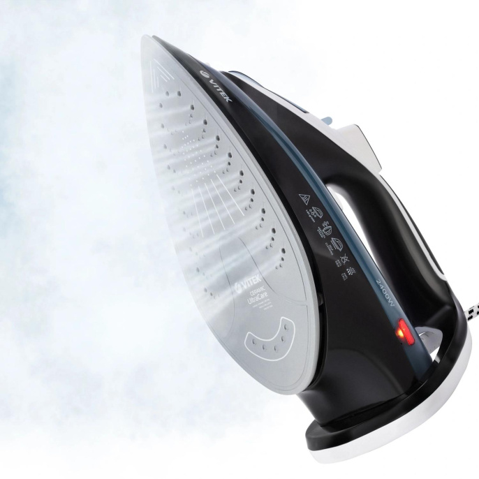 Утюг Vitek VT-8304 2400Вт черный/белый/синий