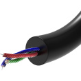 Кабель Vention аудио Jack 3,5 mm M/Jack 3,5 mm M угол 90 - 1,5м Черный BAKBG-T