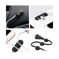 Набор клипс для крепления бытовых проводов ONKRON CM-1 Black (4603728441726)