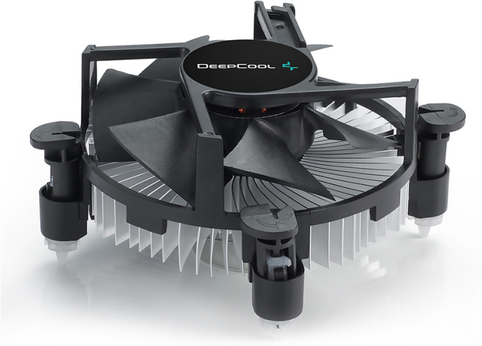 Кулер Deepcool CK-11509 (DP-ICAP-11509) LGA1150/LGA1151/LGA1155/LGA1156/LGA775  TDP 65W, 137g, для процессора, воздушное охлаждение, шум 26.8 дБ, вентилятор 92 мм, скорость 2200 об/мин, установка с помощью нажимных штифтов.
