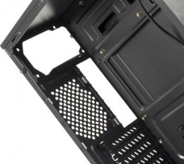Корпус ATX Aerocool Glider Cosmo-G-BK-v1, Midi-Tower, без БП, черный