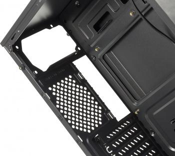 Корпус ATX Aerocool Glider Cosmo-G-BK-v1, Midi-Tower, без БП, черный