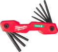 Набор из 8 складных Torx ключей Milwaukee T9-T40 4932480979
