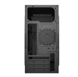 Корпус Forza FZ-019-SX450 с блоком питания 450Вт mATX, 450W, 2xUSB2.0, Black, w/o FAN, 8 cm fan PSU, power cord