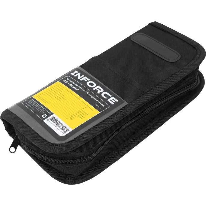 Набор пресс-клещи Inforce + 8 матриц в сумке 0,5 – 35 мм2 06-19-17