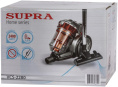 Пылесос Supra VCS-2280 2400Вт красный/серый
