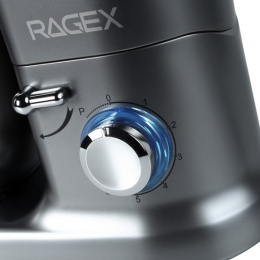 Кухонный комбайн 9 в 1 RAGEX R101, 4.5л, 1500Вт, цвет: 200 (серый)