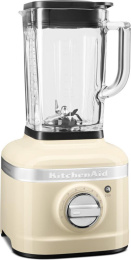Блендер стационарный KitchenAid Блендер Artisan со стеклянным стаканом 1.4 л, кремовый (5KSB4026EAC)
