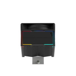 Кулер SAMA X40L (X40-XXWAYXOX-G) (Intel LGA115X/1200/1700/1851, AMD AM4/AM5, крепление на винтах, 4 тепловые трубки (6мм), размер вентилятора: 100×100×25мм, гидродинамический подшипник, 2600об/мин, 56.6CFM, 31.2dB(A), PWM, TDP 200W, ARGB, 100×96.9×133.5мм
