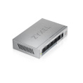 Коммутатор/ ZYXEL GS1005HP Switch PoE +, 5xGE 4xPoE + , desktop, metal, silent, PoE budget 60 W (GS1005HP-EU0101F)