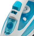 Утюг Maxwell MW-3055, с паровым ударом, 2200Вт, белый и синий
