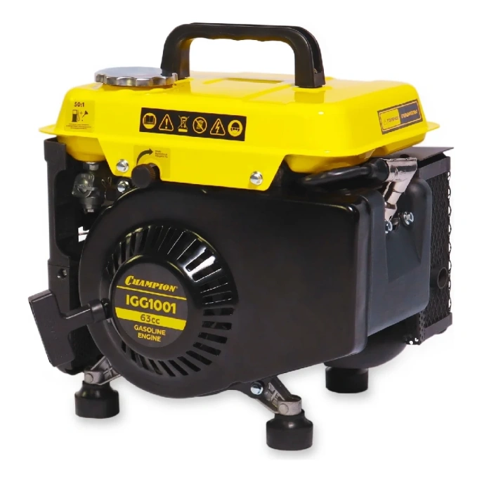 Бензиновый генератор CHAMPION IGG1001, 220/12 В, 1.1кВт
