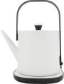 Чайник электрический Rondell RDE-WK818 0.6л. 800Вт белый/черный корпус: металл