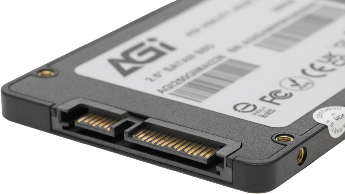 SSD накопитель AGI AI238 AGI250GIMAI238 256ГБ, 2.5", SATA III, SATA, rtl