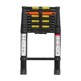 Телескопическая алюминиевая бытовая лестница ROCKFORCE 3.2 м RF-UP320 RF-UP320(56425)